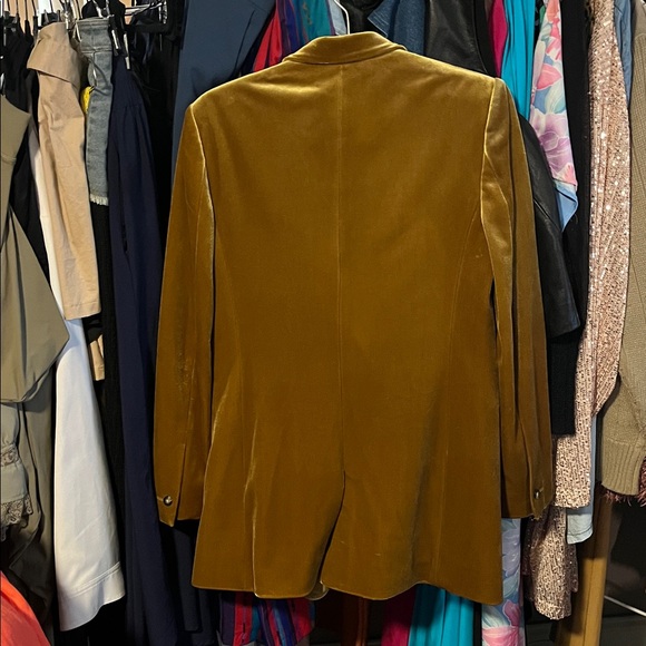 TopShop Velvet Blazer - Picture 2 of 6